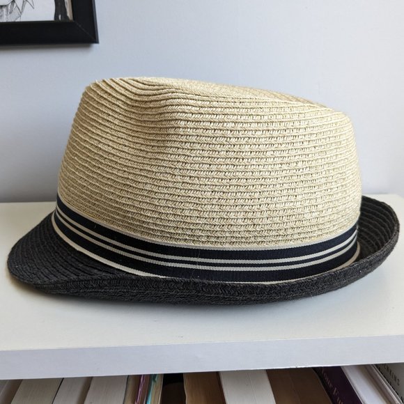 Apt. 9 Woven Straw Fedora - Picture 4 of 8